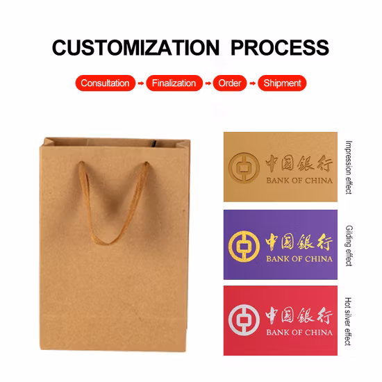 Eco Friendly Custom Logo White Kraft Tote Plastic Coffee Brown Art Recycled Printing Storage Luxury Fashion Black Tote Hand Shopping Paper Gift Packing Bags